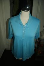 Dames Poloshirt mt L (C&A)m.k.m.+knoopjes l.blauw (3)NIEUW, Blauw, Maat 42/44 (L), Nieuw, Ophalen of Verzenden