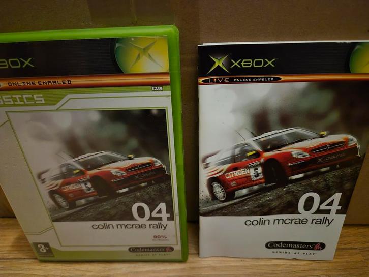 Colin McRae Rally 04 (Classics) XboX Original, Spelcomputers en Games, Games | Xbox Original, Zo goed als nieuw, Racen en Vliegen