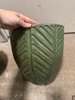 Bloempot / buitenpot / pot groen, Tuin en Terras, Bloempotten, Ophalen, Zo goed als nieuw, Rond