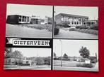 Gieterveen bij Stadskanaal Gieten 4-luik Scholen, Ophalen of Verzenden, 1940 tot 1960