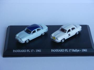 Panhard PL17 en Panhard PL17 Rally Atlas duopack H0 1:87 beschikbaar voor biedingen