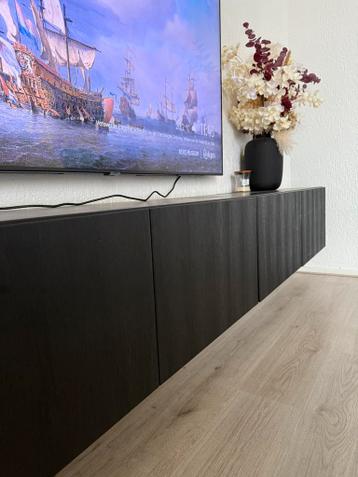 Besta tv meubel zwart - afbeelding 2