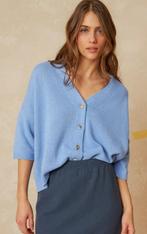 Indi & Cold korenblauw wollen vestje M, Ophalen of Verzenden, Zo goed als nieuw, Maat 38/40 (M), Blauw