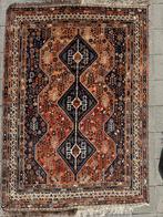 Perzische tapijt Ghashghai 310*226 cm (handgeknoopt), Zwart, Wol, 200 cm of meer, Ophalen of Verzenden