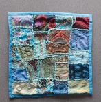 Kussenhoesje uit Marokko 40x40 cm, Ophalen of Verzenden, Gebruikt, Blauw, Vierkant