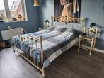 Bedframe 160/200, Ophalen, Tweepersoons, Zo goed als nieuw, 200 cm