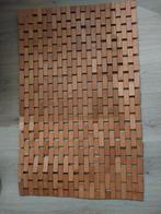 Houten Badmat, Ophalen, Gebruikt, Bruin, Badmat
