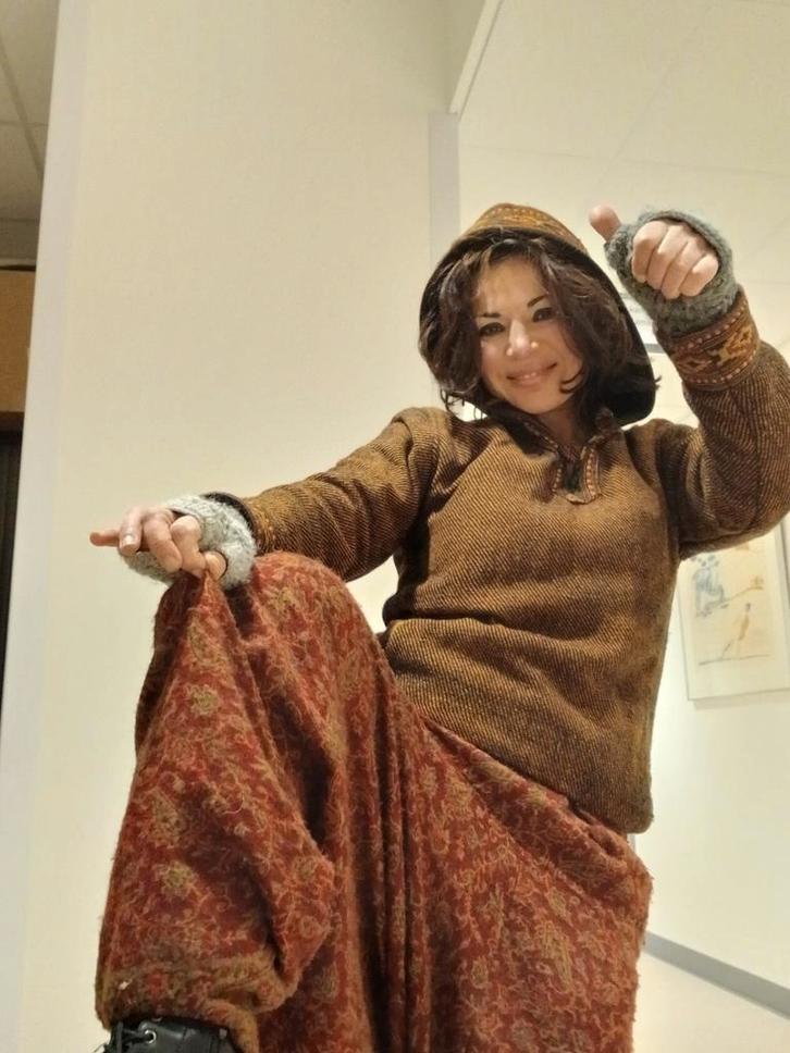 Nieuwe warme handmadgemaakte truien, harembroek, handwarmers, Kleding | Dames, Truien en Vesten, Nieuw, Maat 42/44 (L), Zwart