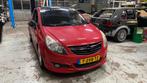 Opel Corsa D GSI 1.6t 2007, Auto's, Zwart, 4 cilinders, 150 pk, Leder en Stof