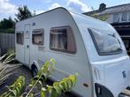 knauss sudwind 450, Caravans en Kamperen, Caravans, Rondzit, Omvormbare zithoek, Kachel, Particulier