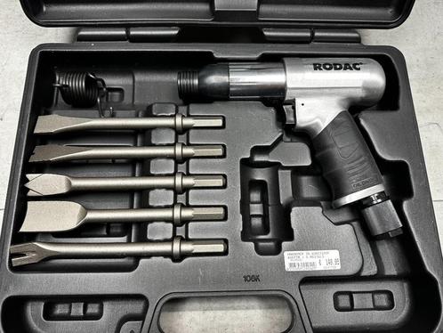 Rodac RC296BC Hakhamer in koffer met beitels B1427, Doe-het-zelf en Verbouw, Gereedschap | Handgereedschap, Nieuw, Ophalen