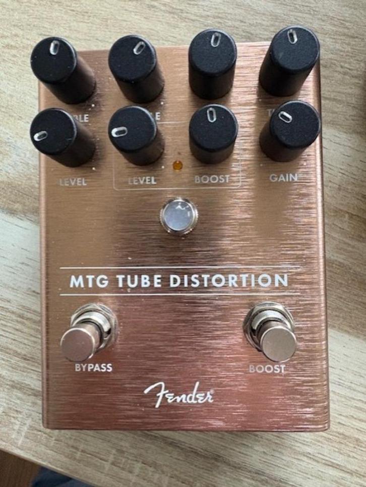Tube Distortion effect pedaal Fender MTG, Muziek en Instrumenten, Effecten, Zo goed als nieuw, Distortion, Overdrive of Fuzz, Ophalen