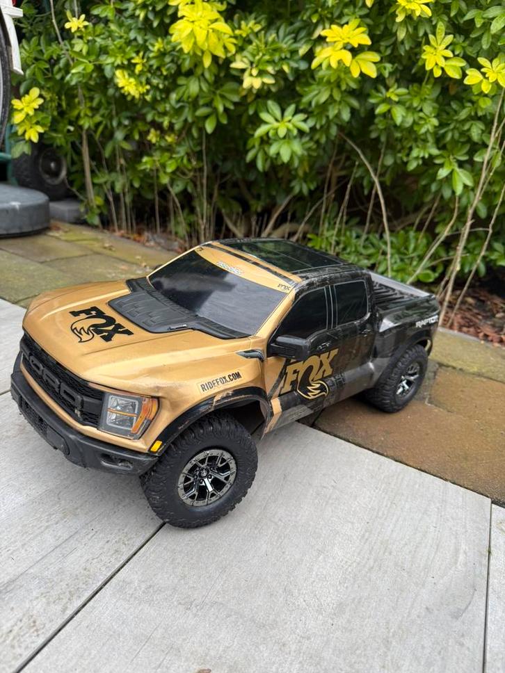 Traxxas raptor r ultimate met traxxas link, Hobby en Vrije tijd, Modelbouw | Radiografisch | Auto's, Gebruikt, Auto offroad, Elektro