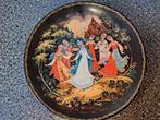 Vintage wandbord Bradex Russische sprookjes the snow maiden., Ophalen of Verzenden