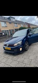 volkswagen golf 6 gti dsg, Auto's, Automaat, 65 €/maand, Zwart, Blauw