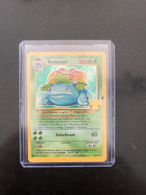 Venusaur Celebration pokemon, Verzamelen, Overige Verzamelen, Nieuw, Verzenden