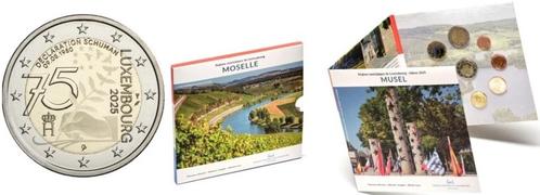 BU set LUXEMBURG 2025 "Moselle" Schuman foto variant., Postzegels en Munten, Munten | Europa | Euromunten, Overige waardes, Slovenië
