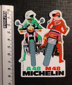 Michelin banden sticker motor 9 cm, Verzamelen, Stickers, Ophalen of Verzenden, Zo goed als nieuw, Auto of Motor