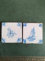 Delfts blauwe tegeltjes, 17e eeuw, Antiek en Kunst, Antiek | Wandborden en Tegels, Ophalen