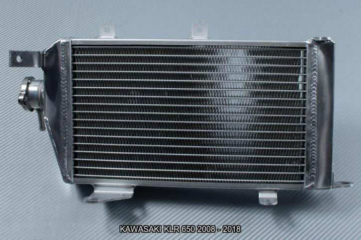 Radiateur Koeler Radiator AVDB KAWASAKI KLR 650 2008 - 2018, Motoren, Accessoires | Overige, Nieuw, Ophalen of Verzenden