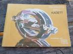 Instructieboek Opel Kadett D benzine, diesel, Kadett SR 1982, Ophalen of Verzenden