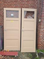 Oude Paneeldeuren - Set van 2, Doe-het-zelf en Verbouw, Deuren en Horren, Ophalen, Gebruikt, 80 tot 100 cm, Binnendeur