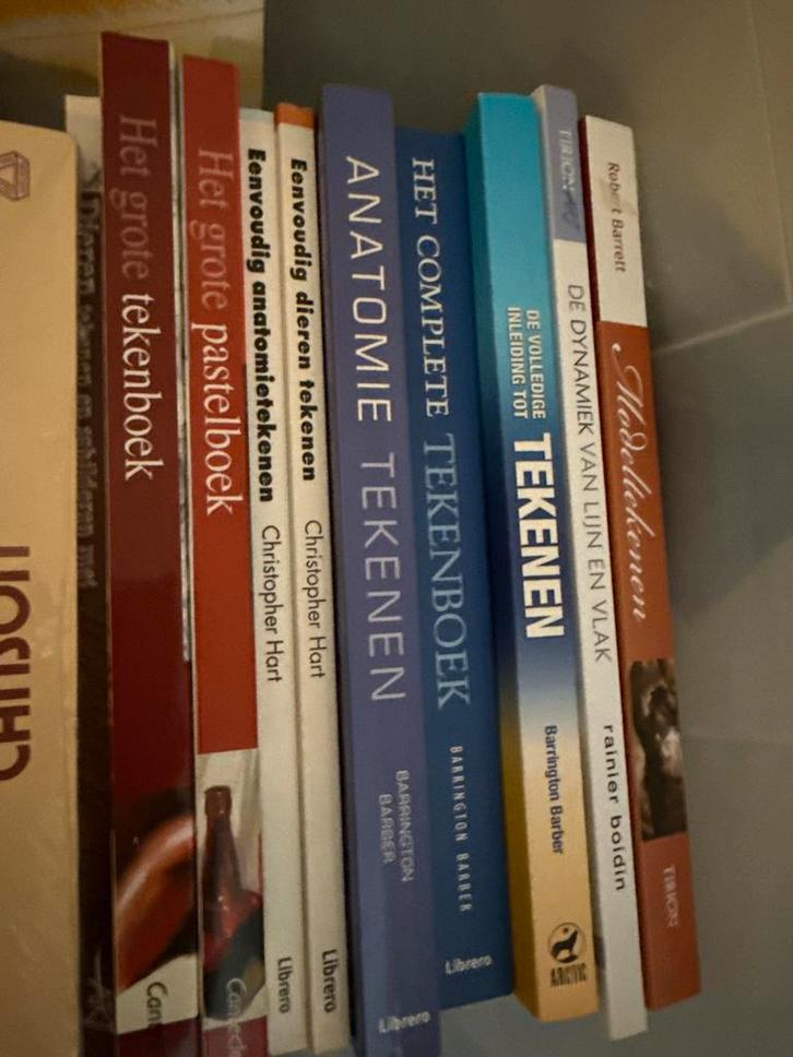 Tekenboeken Collectie - Diverse Onderwerpen, Boeken, Hobby en Vrije tijd, Gelezen, Tekenen en Schilderen, Ophalen
