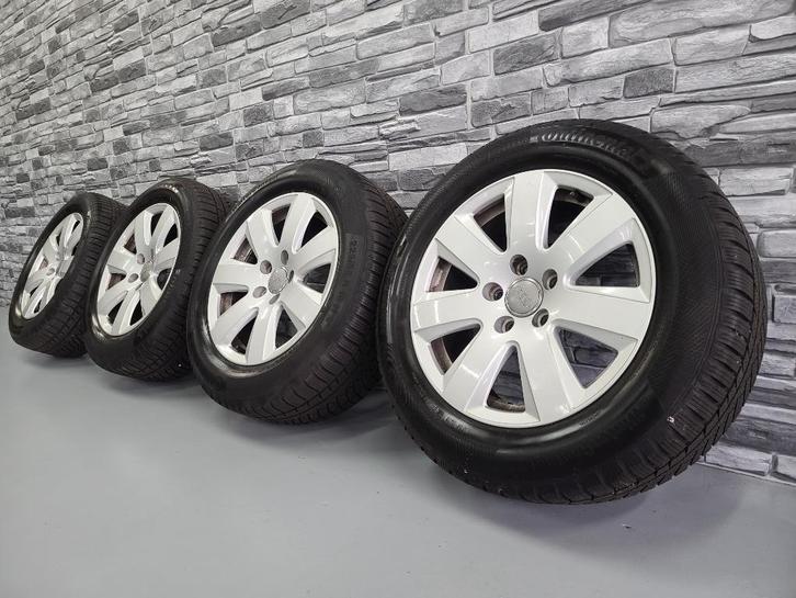 *Winterset*Audi*Zeer goede Continental winterbanden*!, Auto-onderdelen, Banden en Velgen, Banden en Velgen, Winterbanden, 16 inch