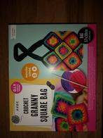 Granny square tas pakket, Hobby en Vrije tijd, Breien en Haken, Ophalen of Verzenden, Nieuw, Haken, Overige typen