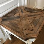 VIERKANTE BIJZETTAFEL  tafel flamant metaal / hout, Ophalen, Gielen, Nieuw, Info@houseofcoco.nl