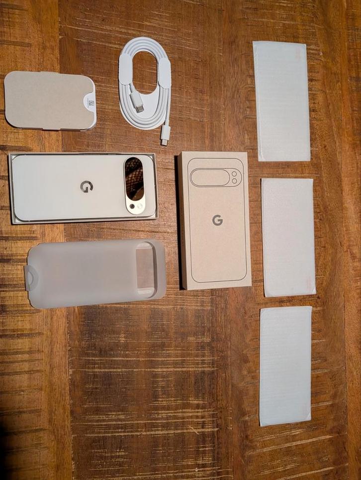 Google Pixel 10 Pro XL  256GB - Porcelain - extra's - nieuw, Telecommunicatie, Mobiele telefoons | Apple iPhone, Zo goed als nieuw