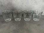 4 Limonade/waterglazen, of eventueel  dessert glazen., Ophalen of Verzenden, Zo goed als nieuw, Overige typen