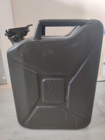 Vintage Jerrycan Legergroen - Decoratie/Verzameling beschikbaar voor biedingen