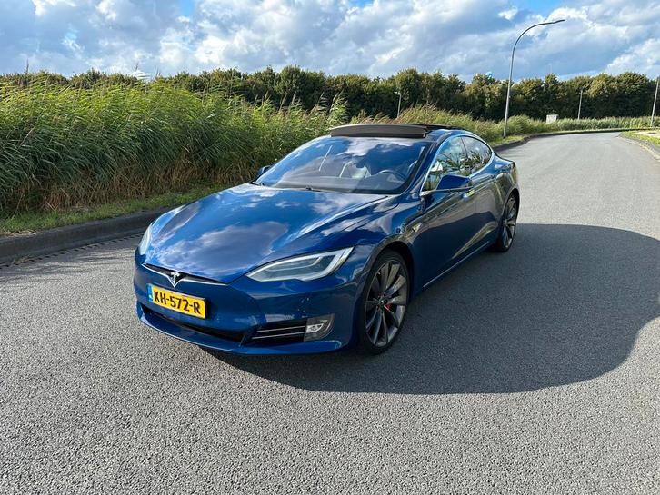 Tesla Model S P90D Freesupercharge SC01 Pano Facelift  NAP, Auto's, Tesla, Particulier, Model S, Elektrisch, Hatchback, Automaat