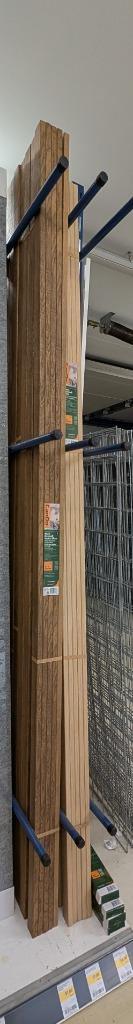 Cando Wood Decowall eiken en donker eiken, Doe-het-zelf en Verbouw, Platen en Panelen, Nieuw, Overige materialen, Minder dan 20 mm