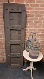 Prachtige grote zware brocante luik, Antiek en Kunst, Ophalen