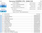 Fanxiang S500 Pro 2TB NVMe SSD, Computers en Software, Harde schijven, SSD, Ophalen of Verzenden, Zo goed als nieuw, Fanxiang