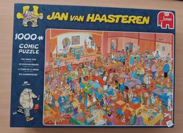 Puzzel Jan van Haasteren de Goochelbeurs 1000 stukjes beschikbaar voor biedingen