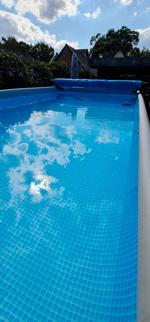 Te koop Intex Ultra XTR frame Pool 549 x 274 x 132 cm, Tuin en Terras, Zwembaden, Zo goed als nieuw, 120 cm of meer, 400 cm of meer