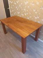 Mooie teak houten tafel, 50 tot 100 cm, 150 tot 200 cm, Teakhout, Rechthoekig