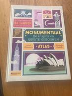 Monumentaal: Knapste & Gekste Gebouwen - Atlas, Overige atlassen, 2000 tot heden, Ophalen of Verzenden, Zo goed als nieuw