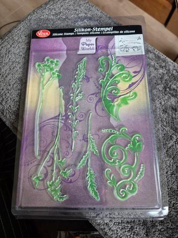 Viva My Paper World Clearstamps - Botanische Motieven beschikbaar voor biedingen