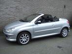 Peugeot 206 CC 2.0-16V Cabrio - Airco - Leder -, 136 pk, Gebruikt, Zwart, 4 cilinders