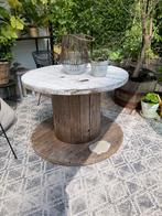 Grote haspel / tafel, Tuin en Terras, Ophalen, Gebruikt, Rond