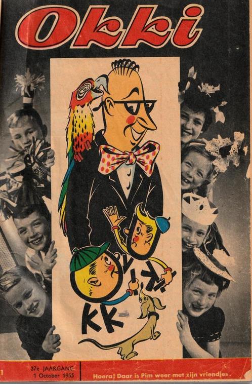 Ingebonden tijdschrift OKKI  jrg 37 en jrg 38, Verzamelen, Tijdschriften, Kranten en Knipsels, Tijdschrift, 1940 tot 1960, Ophalen of Verzenden