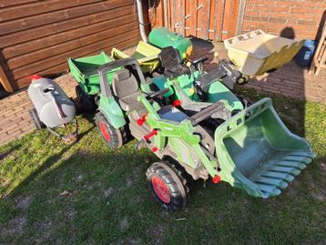 Trap tractor Fendt - Deutz Rolly toys beschikbaar voor biedingen