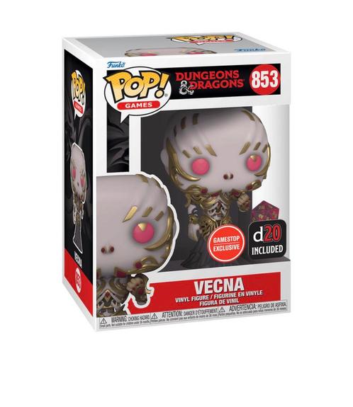 Funko Pop! Dungeons & Dragons – Vecna & D20 (Exclusive) #853, Verzamelen, Poppetjes en Figuurtjes, Nieuw, Ophalen of Verzenden