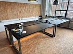 8x bureau / tafel zwart, Ophalen, Gebruikt, Bureau