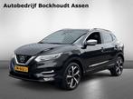 Nissan Qashqai 1.2 Tekna + | Leder | Panorama Dak | Bose Aud, Voorwielaandrijving, Gebruikt, 4 cilinders, Zwart