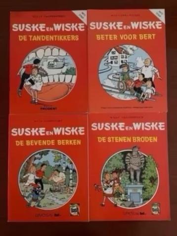 4 speciale uitgaves Suske en Wiske beschikbaar voor biedingen